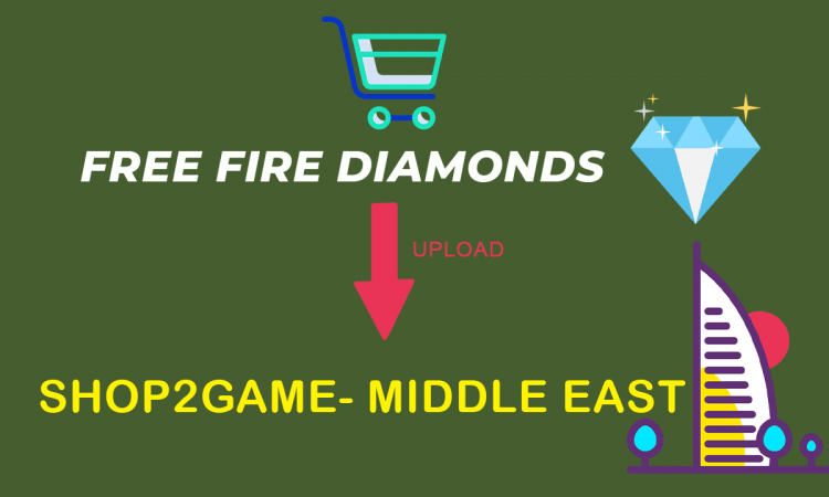 HOW TO SHOP FREE FIRE DIAMONDS USING SHOP2GAME- MIDDLE EAST