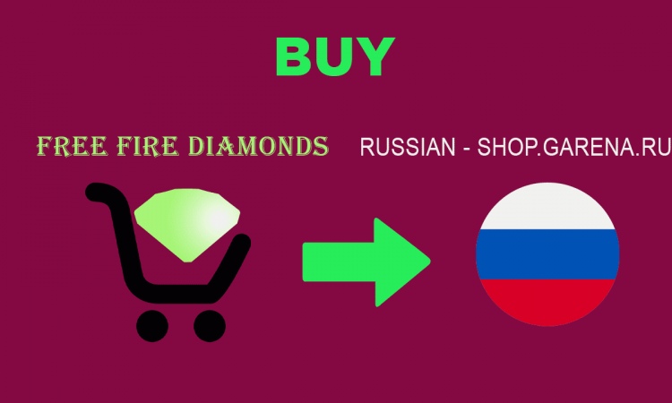 HOW TO TOP UP FREE FIRE DIAMONDS FROM RUSSIAN - SHOP.GARENA.RU