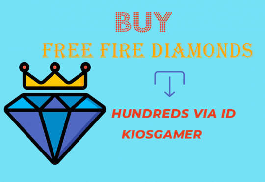 HOW TO TOP UP FREE FIRE DIAMONDS IN HUNDREDS VIA ID: USING KIOSGAMER