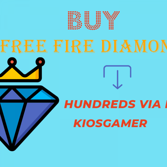 HOW TO TOP UP FREE FIRE DIAMONDS IN HUNDREDS VIA ID: USING KIOSGAMER