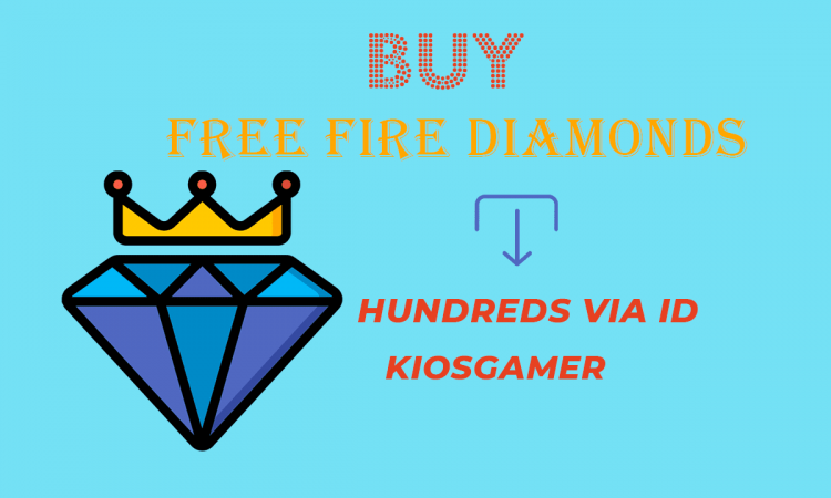 HOW TO TOP UP FREE FIRE DIAMONDS IN HUNDREDS VIA ID: USING KIOSGAMER